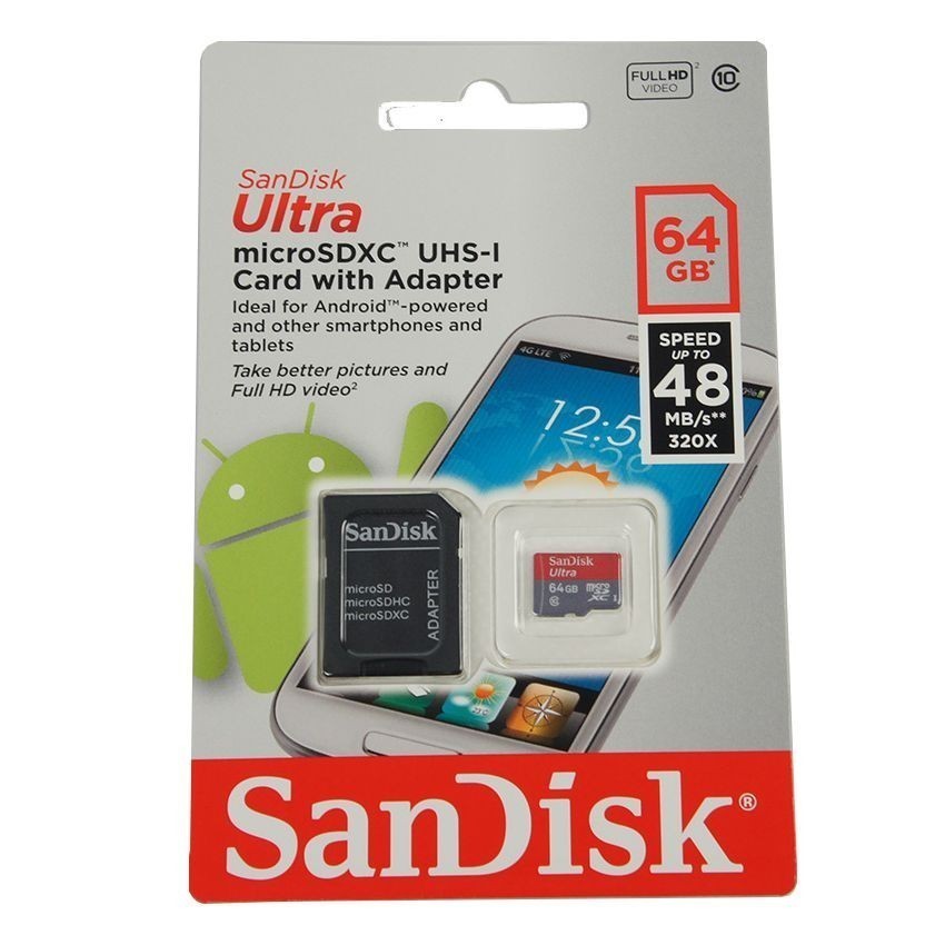 Micro sd sandisk 64gb protected format